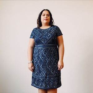 Adrianna Papell Beaded Dress
